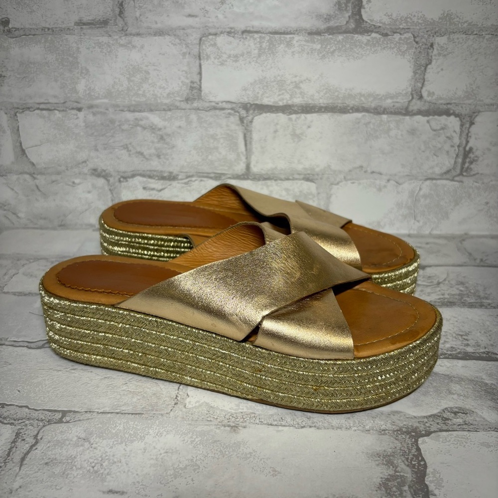 Cordani Bella Sandals in Gold size 7 women